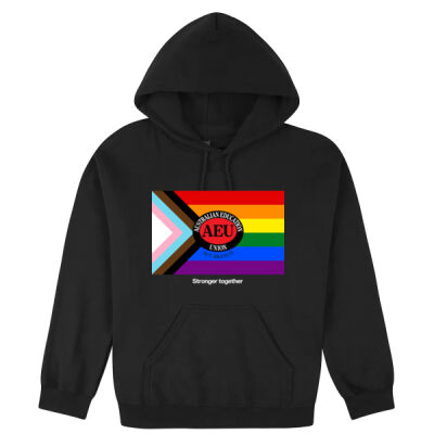 Progress Pride Mens Hooded Sweat Thumbnail